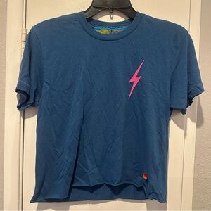 AVIATOR NATION EUC STITCH BOYFRIEND TEE - BOYFRIEND TEE